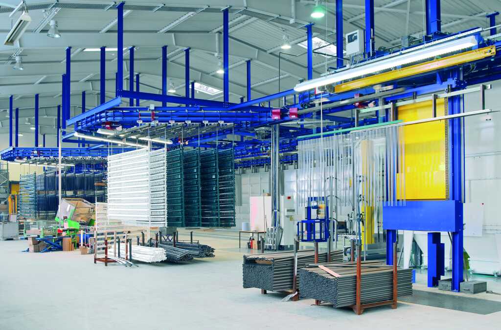 Kunststoffpulverbeschichtungsanlage