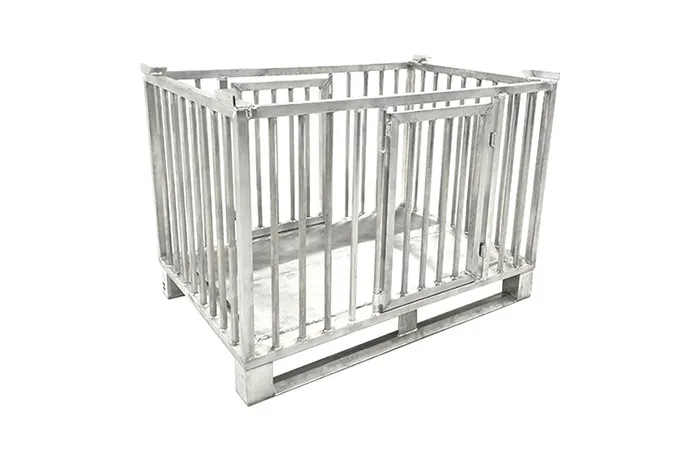 Gitterbox aus Aluminium