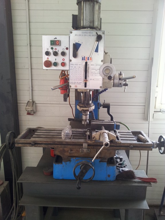 Radial Bohr maschine