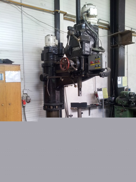 Radial Bohr maschine