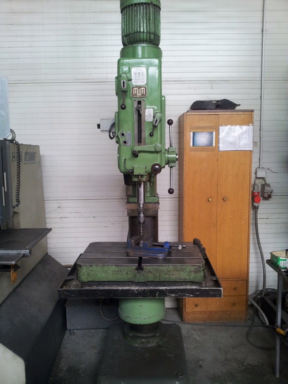 Radial Bohr maschine