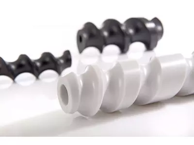 Schnecken aus Kunststoff