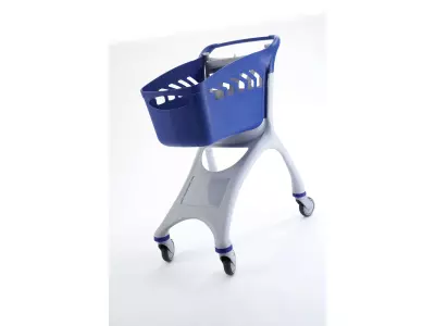 Spritzgußform für Einkaufswagen