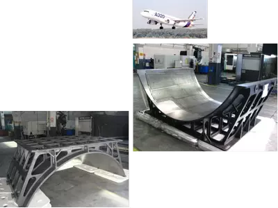 Aerospace Vacuum Machining Jigs