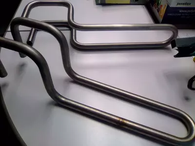 Zweiteiliges Stück - Schweissnaht geschliffen