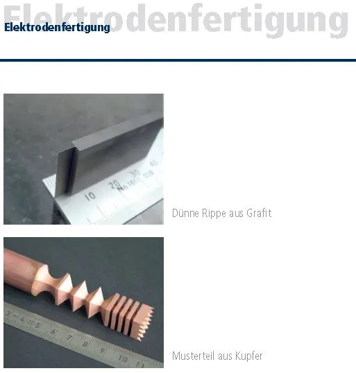 Elektrodenfertigung