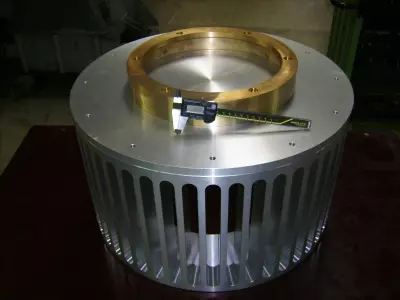 Aluminium-Trommel-Rotor