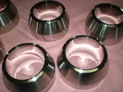 Hochglanzpolierte Stahllagerringe
