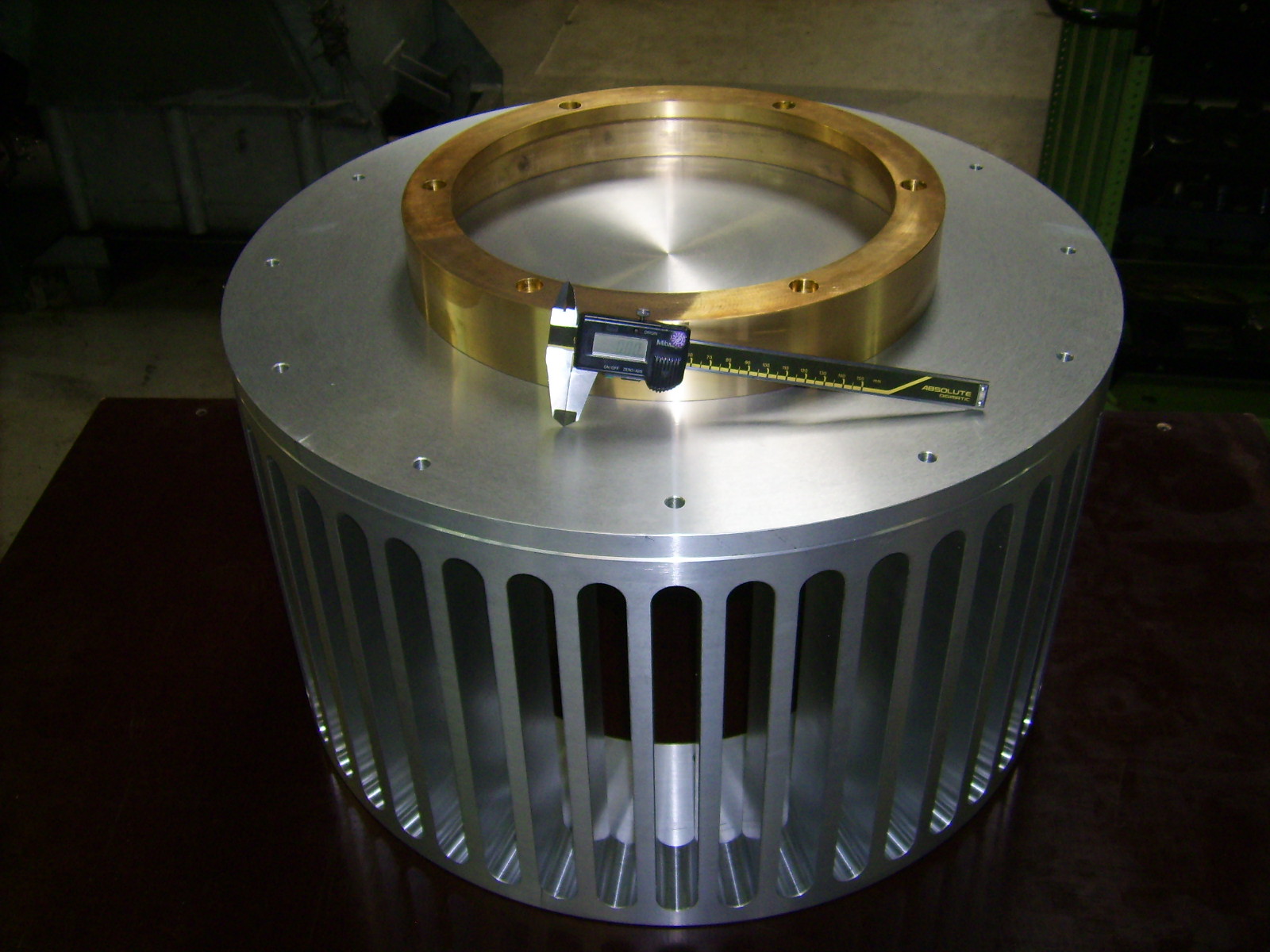 Aluminium-Trommel-Rotor
