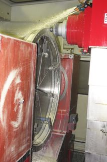 Machining inconel 718 ring