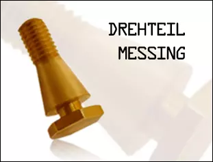Drehteil Messing