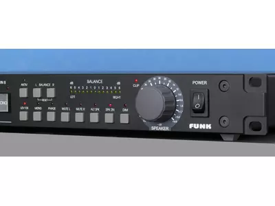 Frontplatte MTX-Monitor - FUNK TONSTUDIOTECHNIK