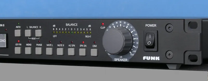 Frontplatte MTX-Monitor - FUNK TONSTUDIOTECHNIK