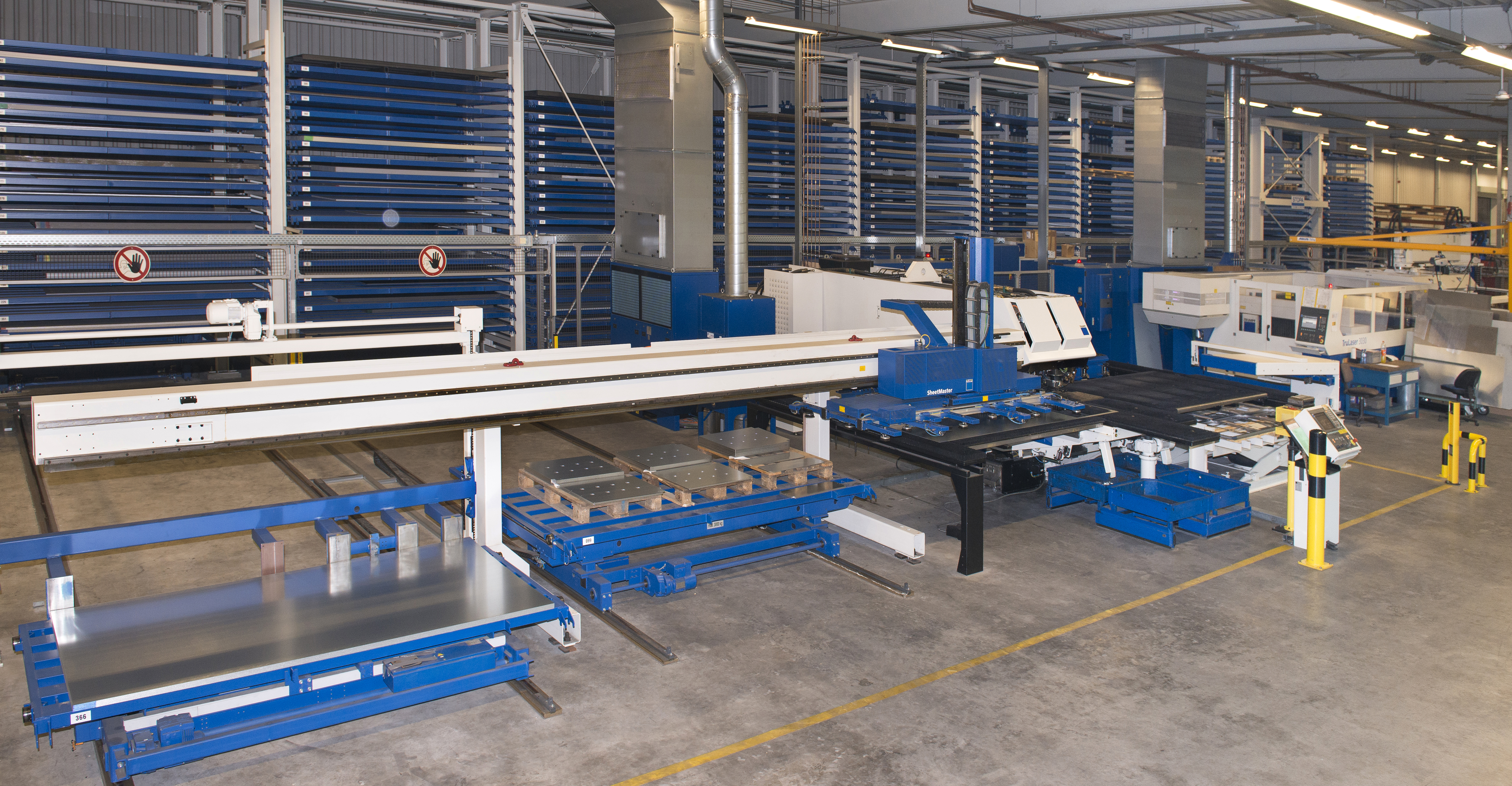 Trumatic 6000 Punch Laser Combination with Sheetmaster