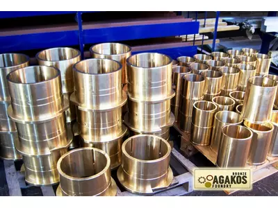 Flanschbuchsen aus Bronze