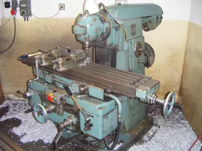 F250 conventional metalworking milling machine