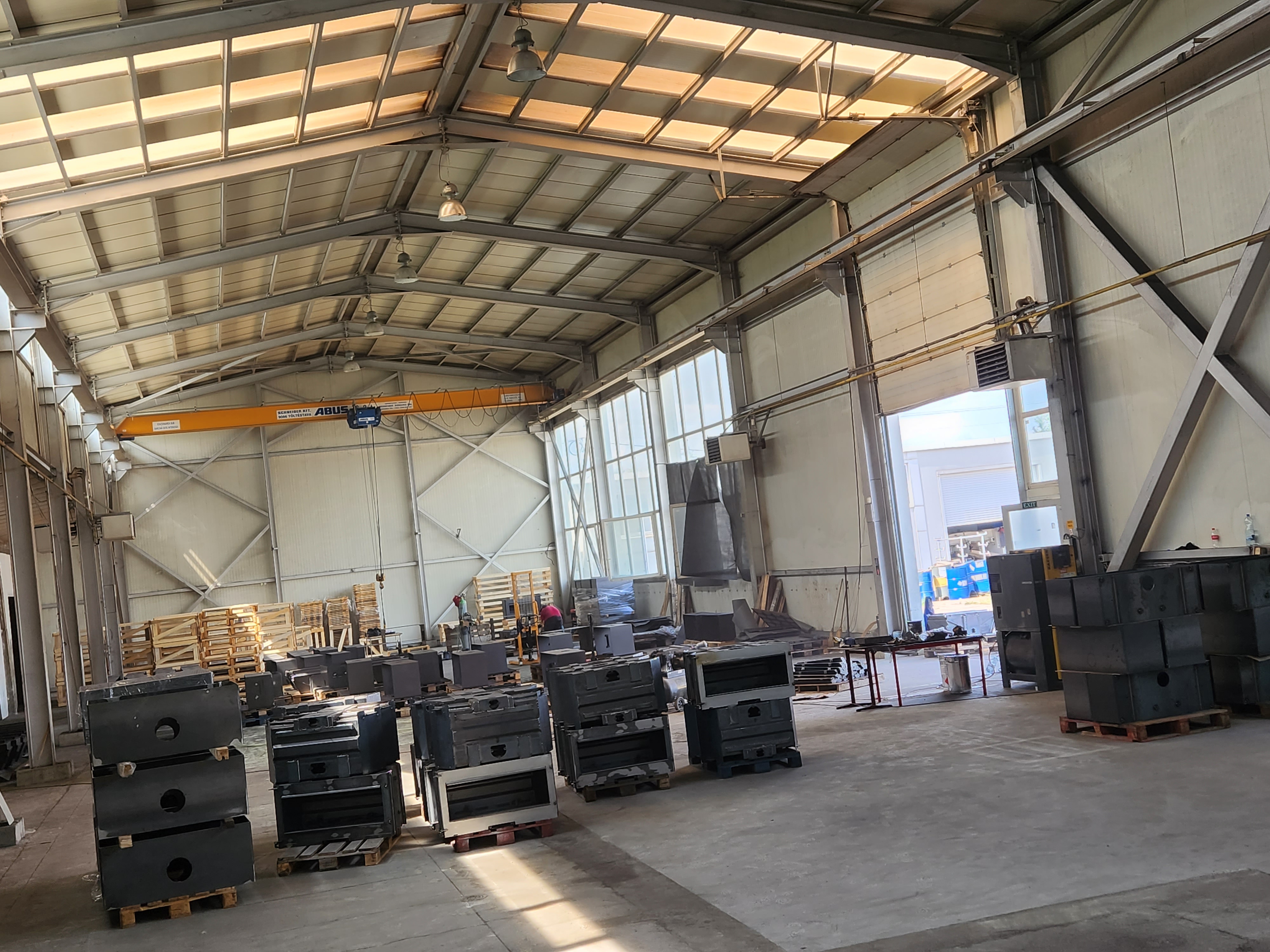 Decorative wood burning stoves