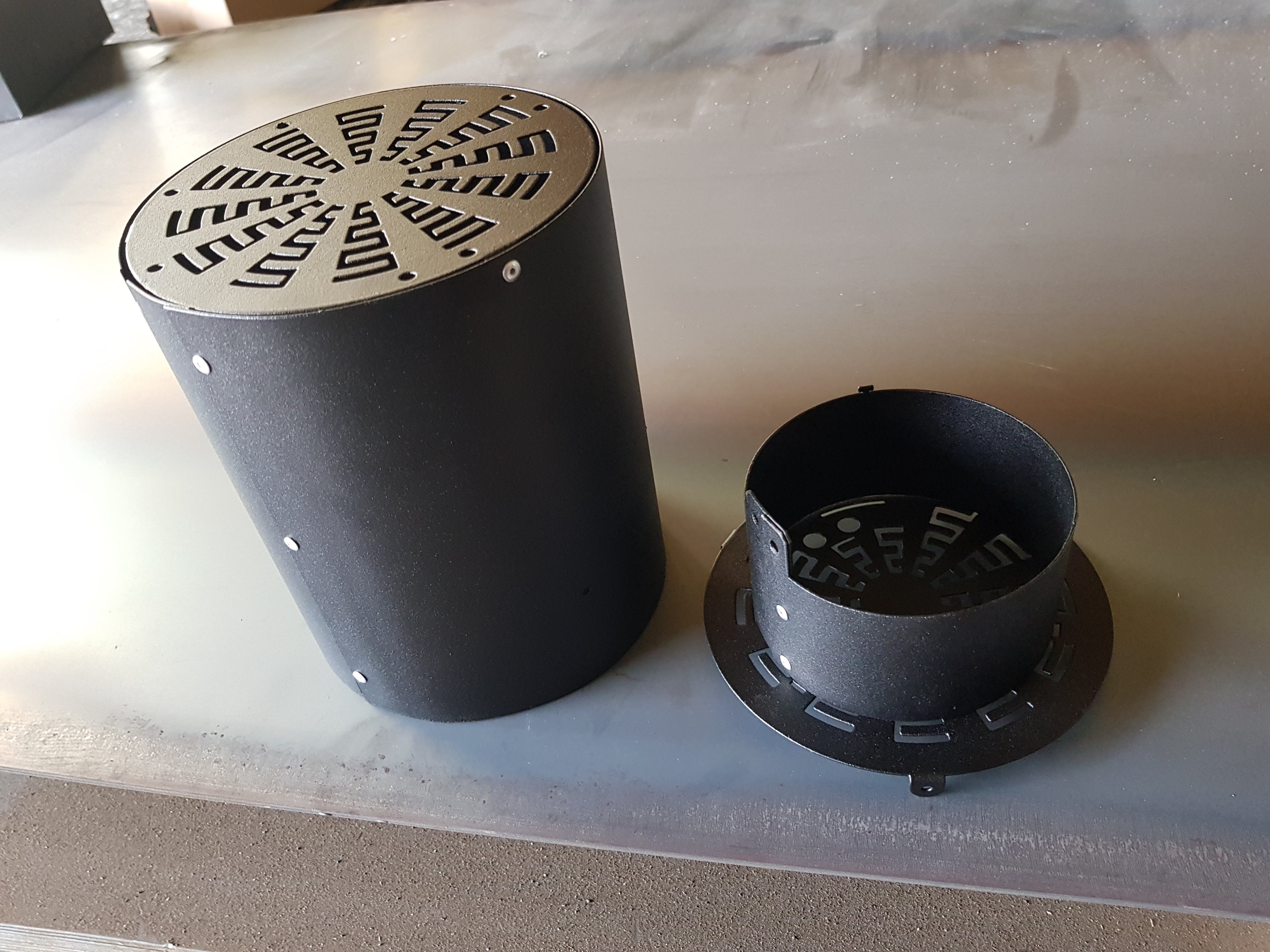 Cylindrical part