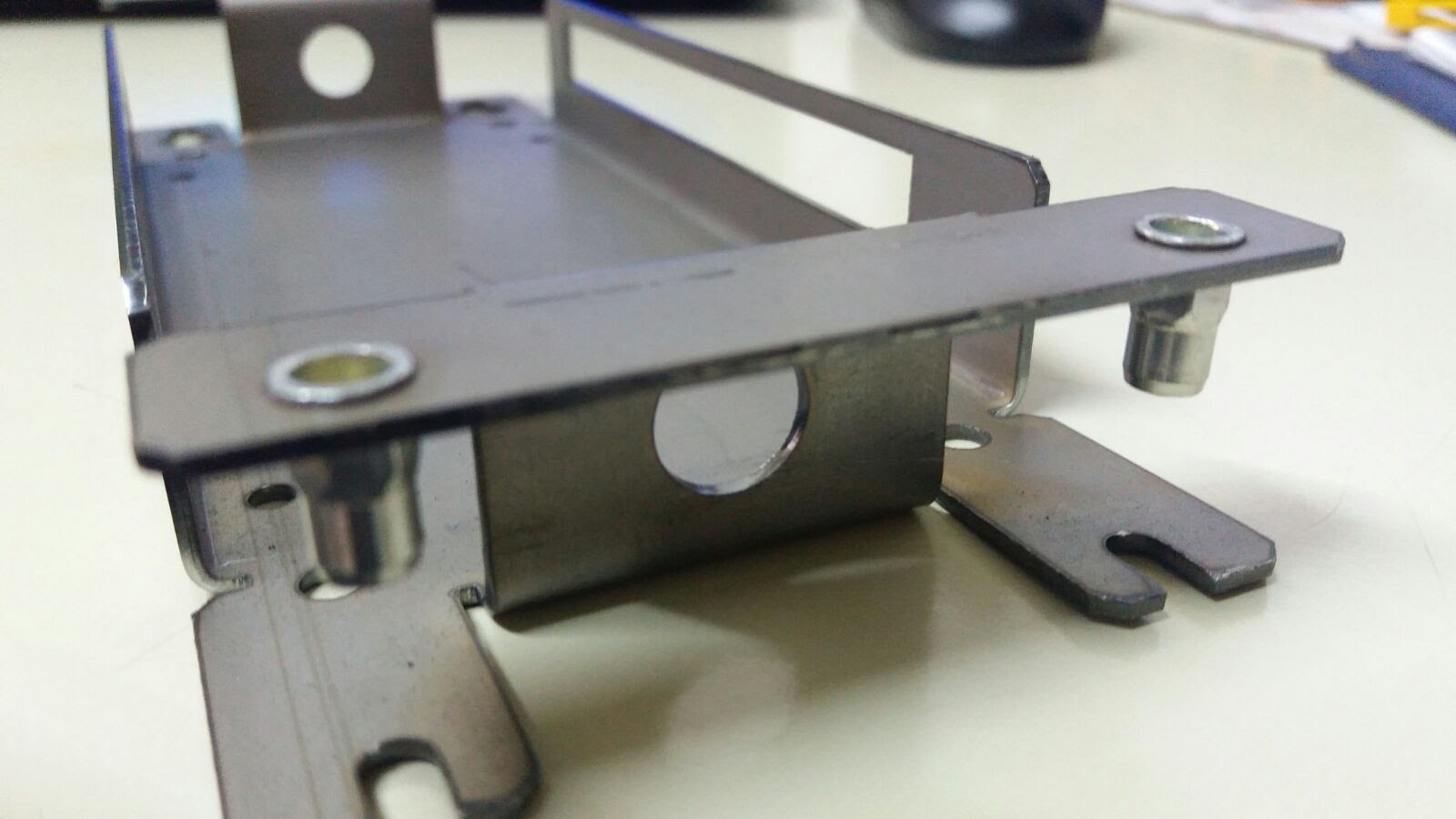 Bended and riveted