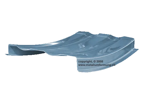 Lüftungskanal (Tiefziehen / 3D-Lasern)