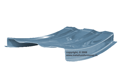 Lüftungskanal (Tiefziehen / 3D-Lasern)