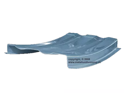 Lüftungskanal (Tiefziehen / 3D-Lasern)