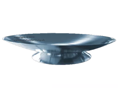 Feuerschale (Tiefziehen oder Metalldrücken)