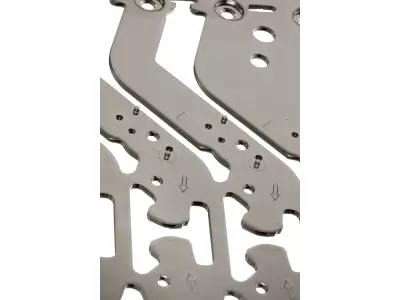 Streifenbild mit partiell erhöhtem Schnittanteil