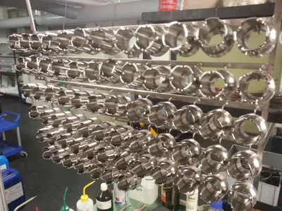 Messingteile, chemisch vernickelt