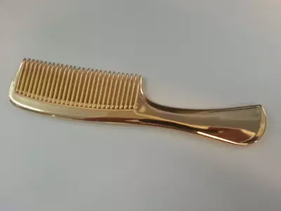 Kamm aus PP, vergoldet