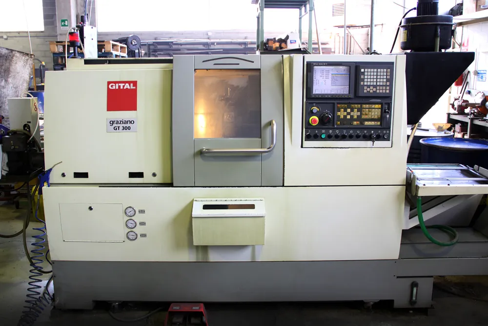 TURNING CENTER MACHINE 6 AXIS: