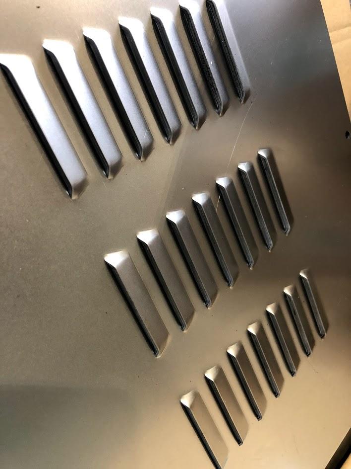 Einzelkiemen Blechbauteil