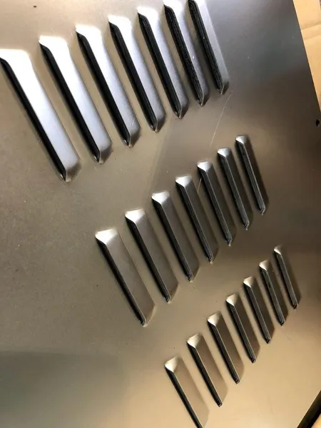 Einzelkiemen Blechbauteil