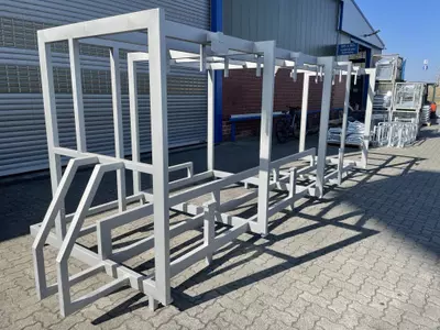 Rohrrahmengestell Edelstahl