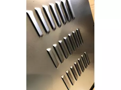 Einzelkiemen Blechbauteil