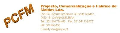 Logo di PCFM Proj. Com. Fabrico de Moldes Lda