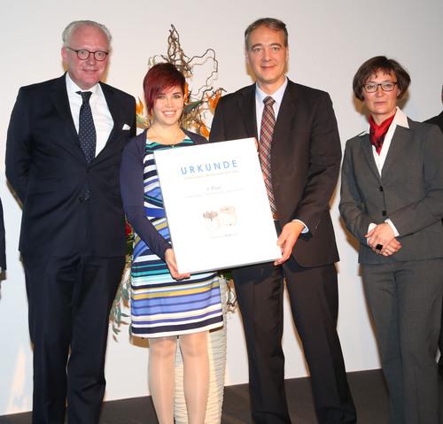 1. Platz Zinkdruckgusswettbewerb 2015/2016