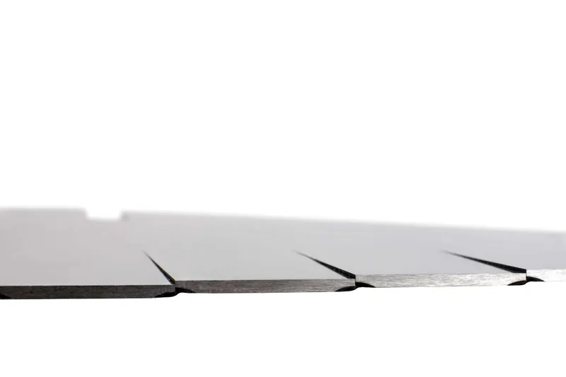 Segmented ink blade