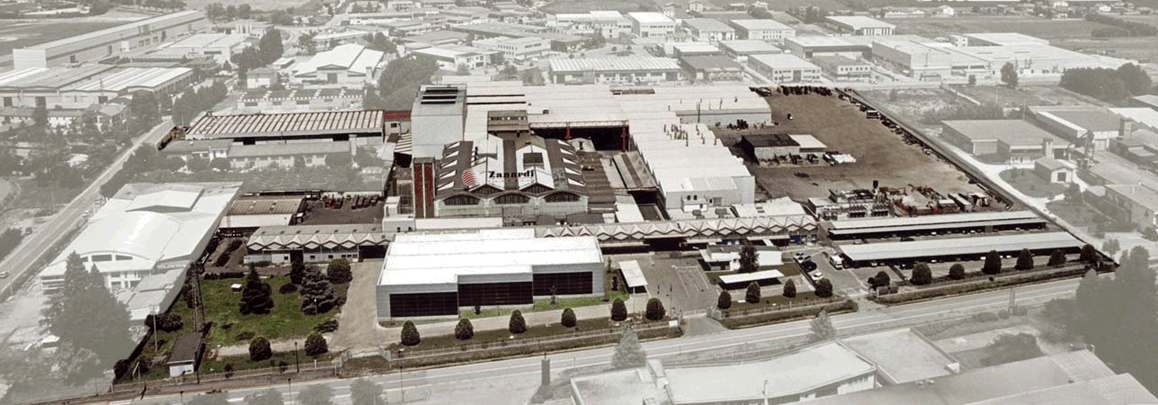 Zanardi Fonderie plants: 70.000 sqm