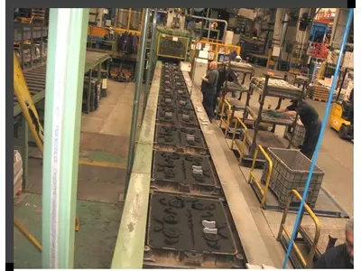 Automatic moulding line