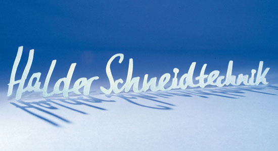 Produktionsbeispiel aus Glas