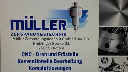 Logo von Müller Zerspanungstechnik GmbH +Co.KG