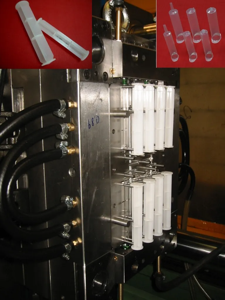 Piston for syringes