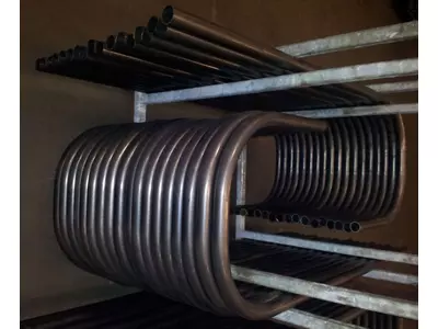 gebogenen Stahlrohre