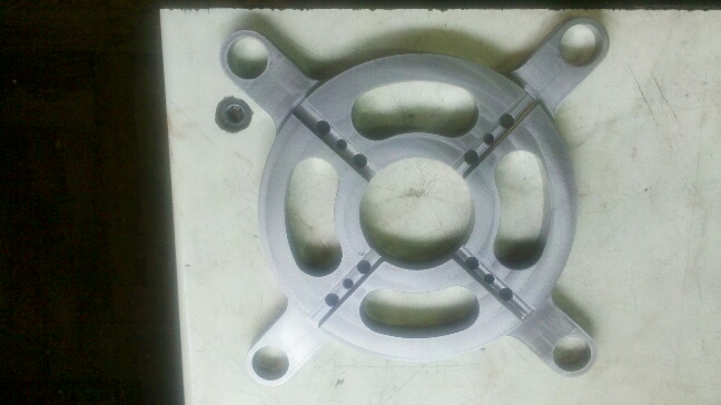 Milling part-inox