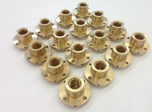 Spindelmuttern aus Messing