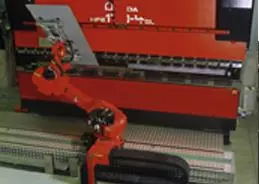 Roboterkantbank Großteile