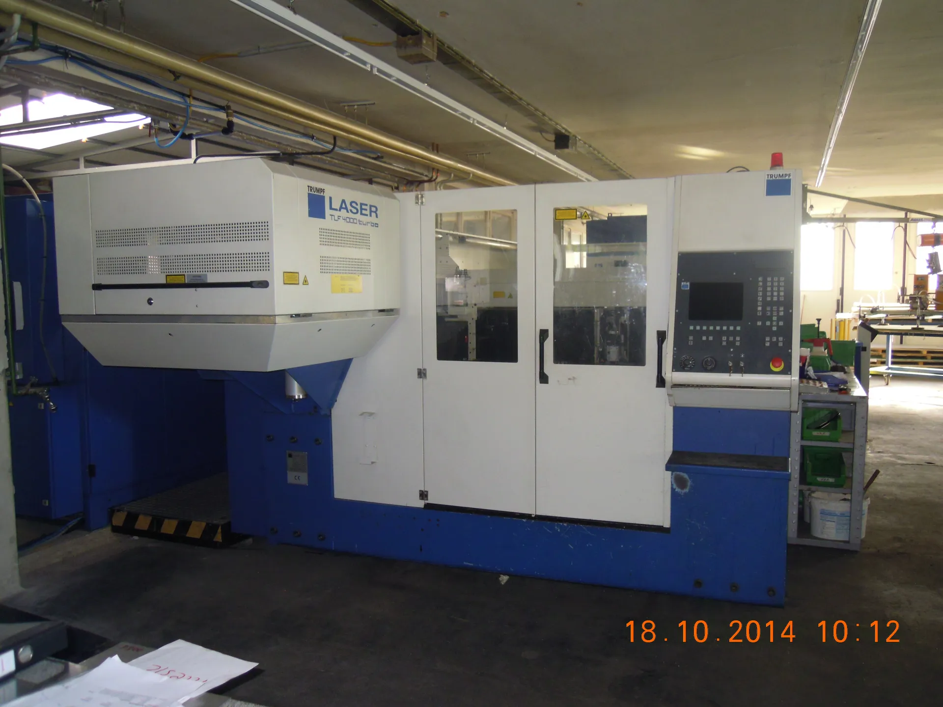 Laserschneiden 4 KW
