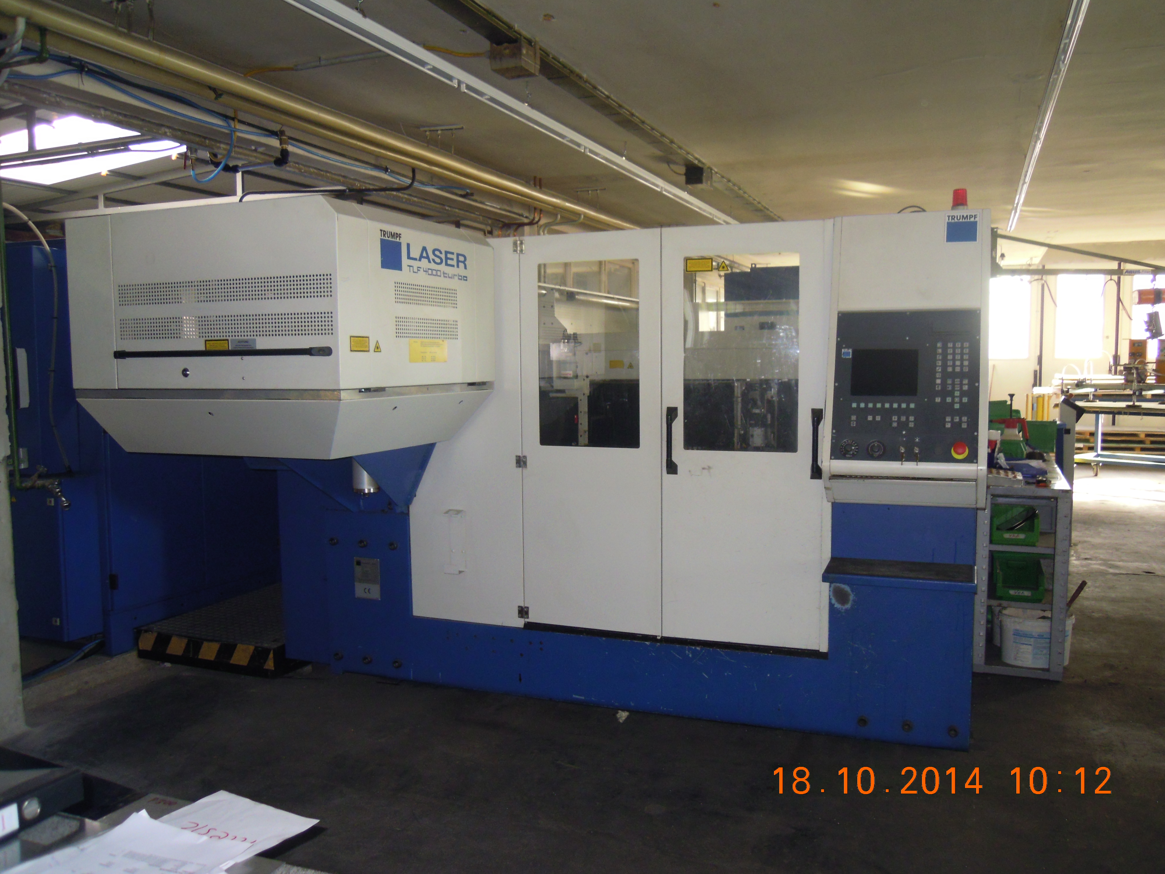 Laserschneiden 4 KW