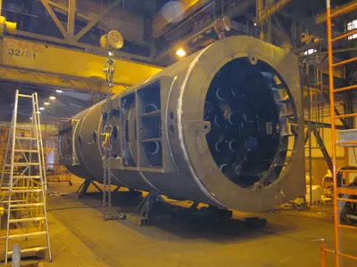 Carcasse im Zusammenbau